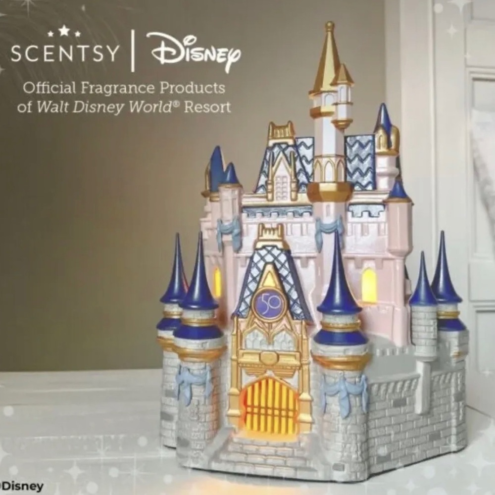 Walt Disney World 50th Anniversary Celebration: Cinderella Castle Scentsy Warmer
